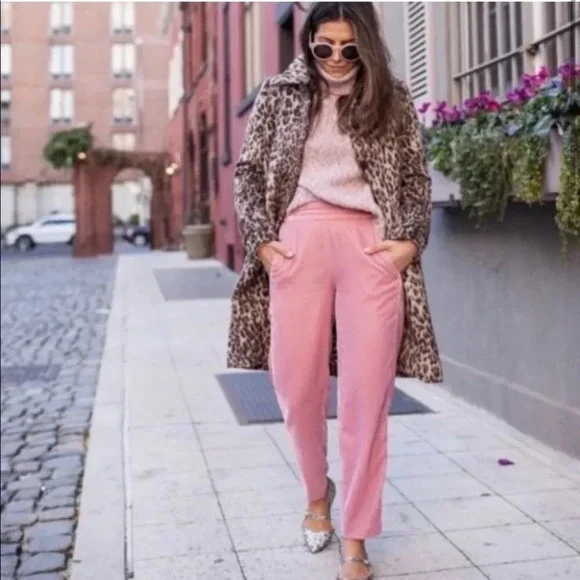 J. Crew Animal Trench Coat Double Leopard 00 Wool Textured - Picture 2 of 13